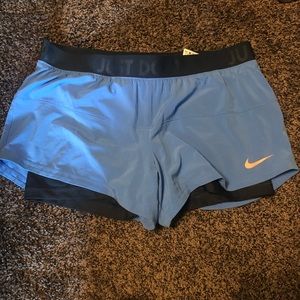 Blue nike short